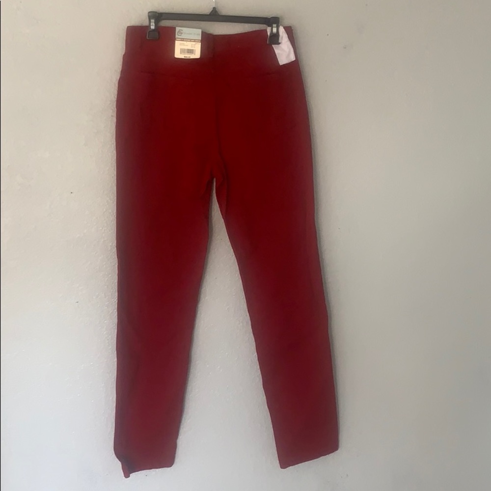Class/club modern fit red pants size 20